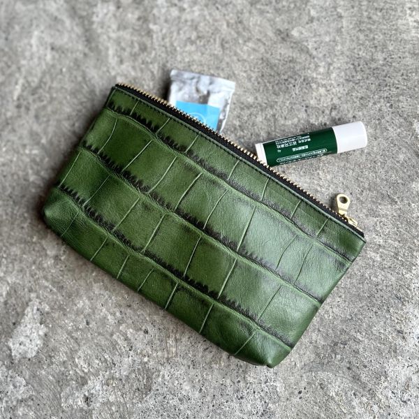 小物包-綠鱷魚 
