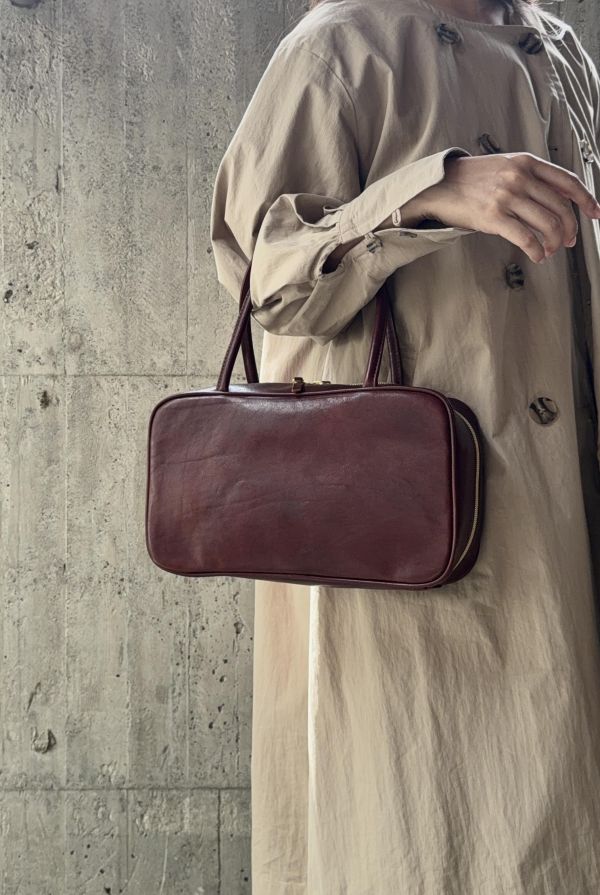 瘦身有成盒包袋-焦茶色 