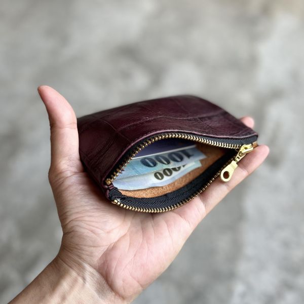 票卡包-紅酒鱷魚 