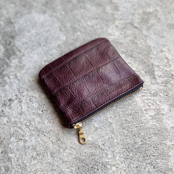 零錢包-紅酒鱷魚 