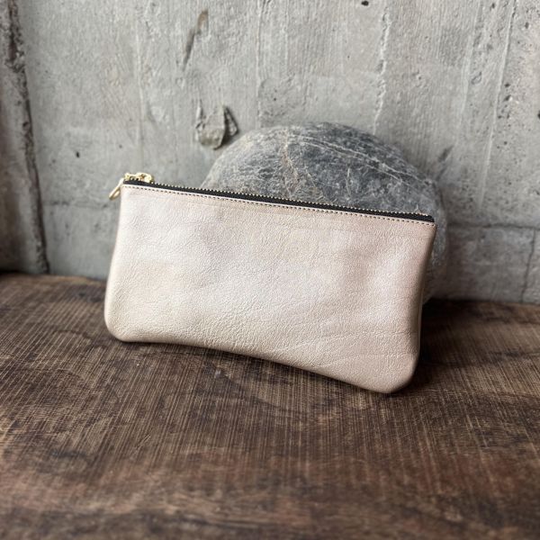 大容量鈔票包-玫瑰金 