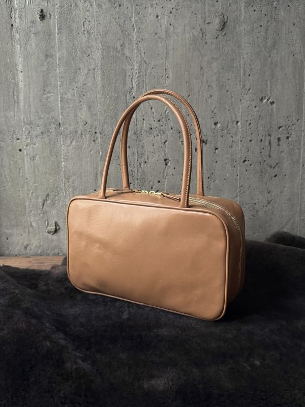 瘦身有成盒包袋-沙褐色 