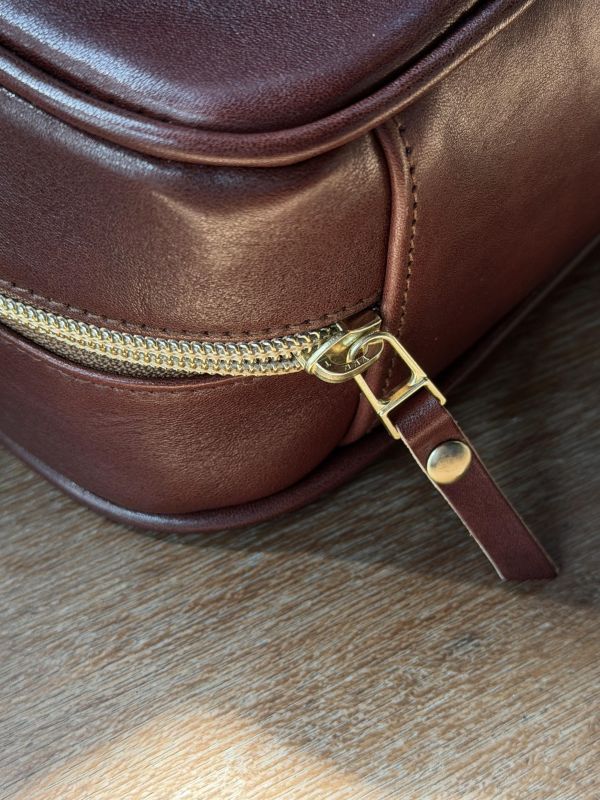 瘦身有成盒包袋-焦茶色 