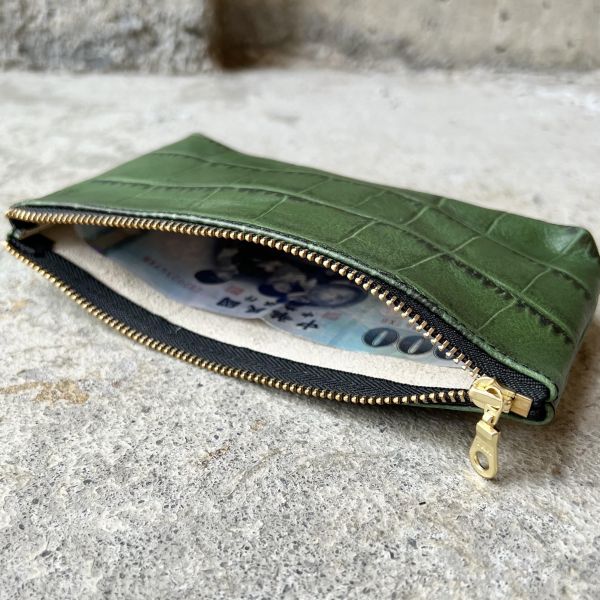 小物包-綠鱷魚 
