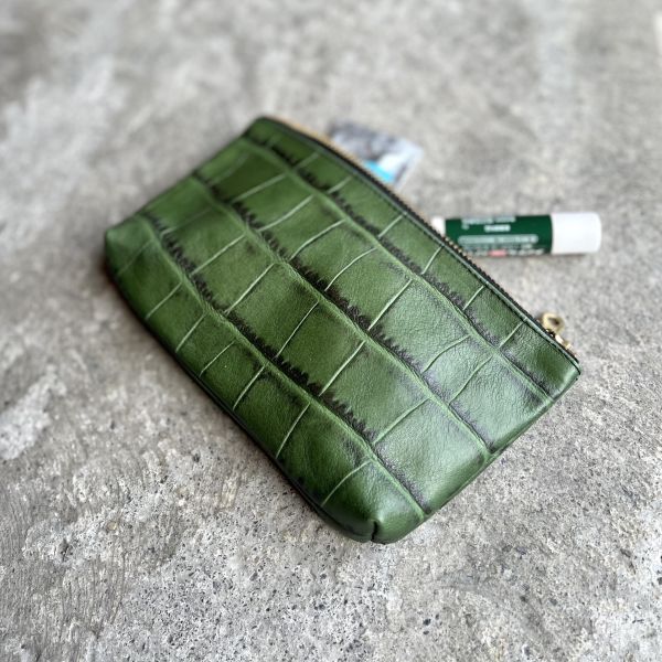 小物包-綠鱷魚 