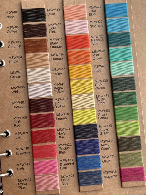 微芯蠟線 / WEIXIN waxed thread  