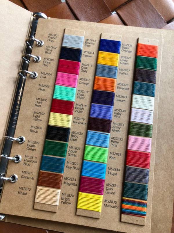 南美扁蠟線 / NANMEI waxed thread  