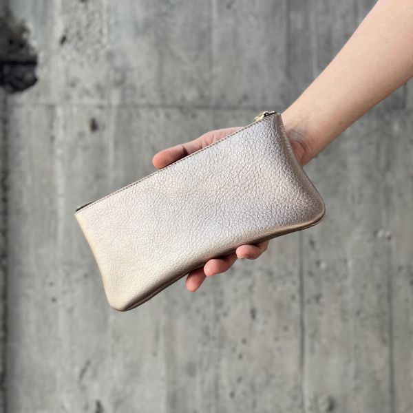 大容量鈔票包-玫瑰金 