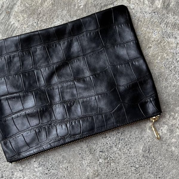 百納資料袋-黑鱷魚 