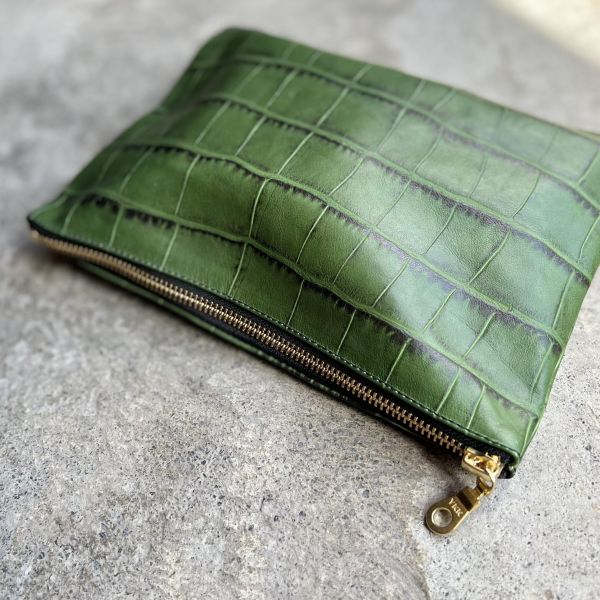 百納資料袋-綠鱷魚 