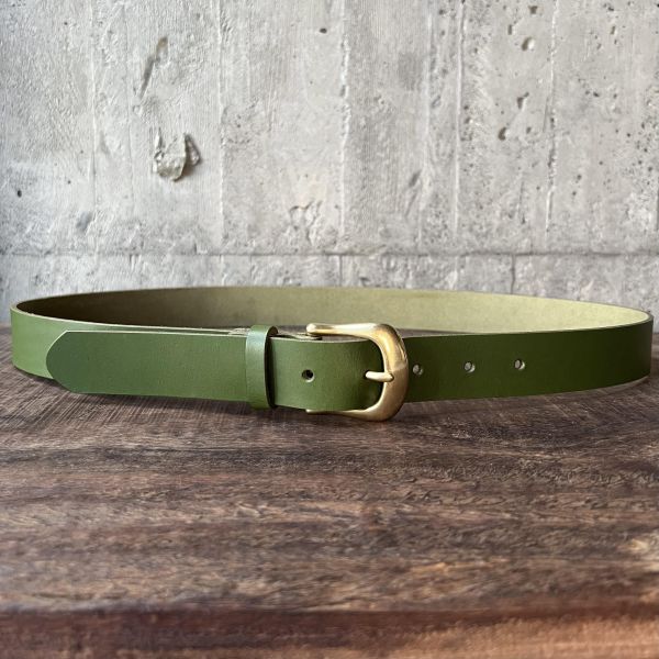 3.0cm好耐皮帶-草綠 