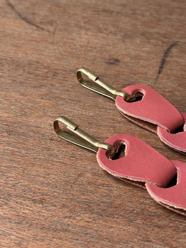 我愛。背帶-珊瑚粉 