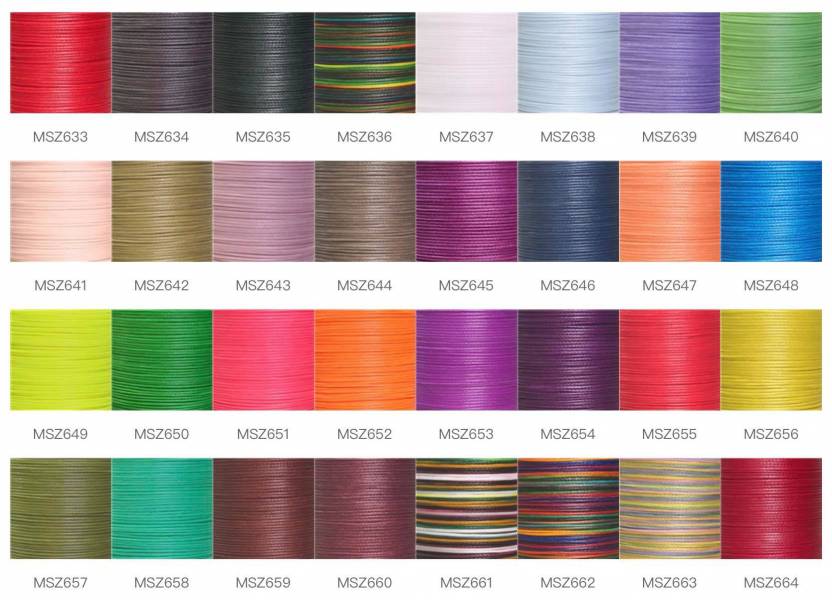 南美扁蠟線 / NANMEI waxed thread  