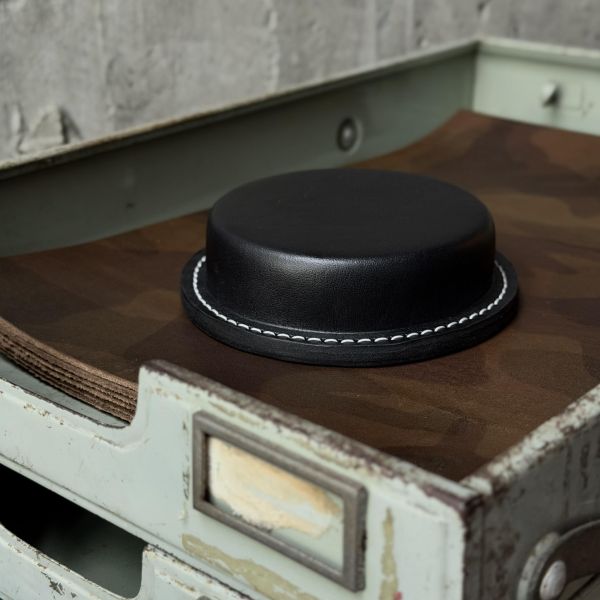 皮革紙鎮-沈穩黑 