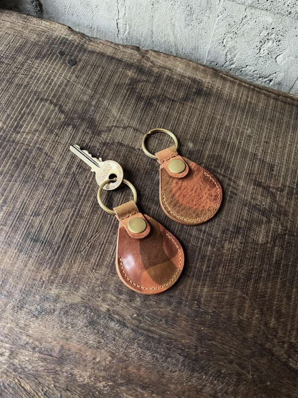 迷彩AirTag磁扣皮套-蜜糖棕 