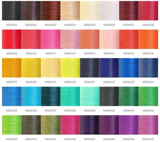 微芯蠟線 / WEIXIN waxed thread  