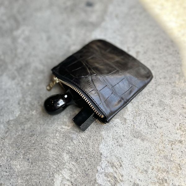 零錢包-黑鱷魚 