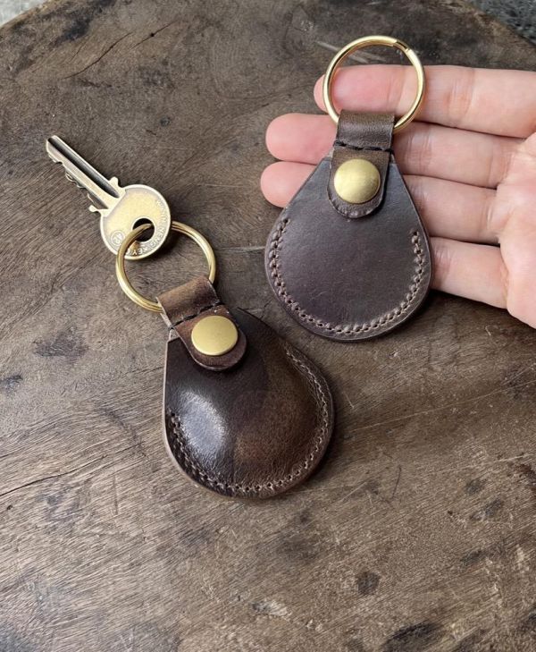 迷彩AirTag磁扣皮套-深鐵灰 