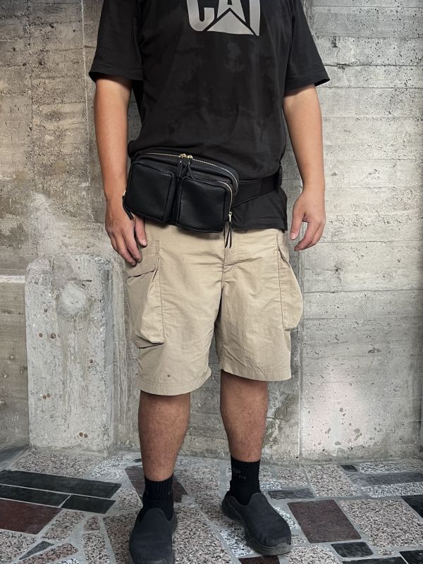 厚片吐司腰包-黑鹿 