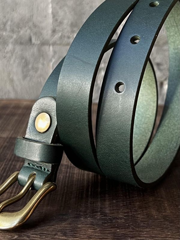 2.0cm好耐皮帶-墨綠 