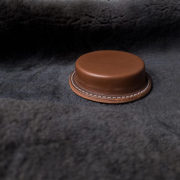 皮革紙鎮-經典咖啡 