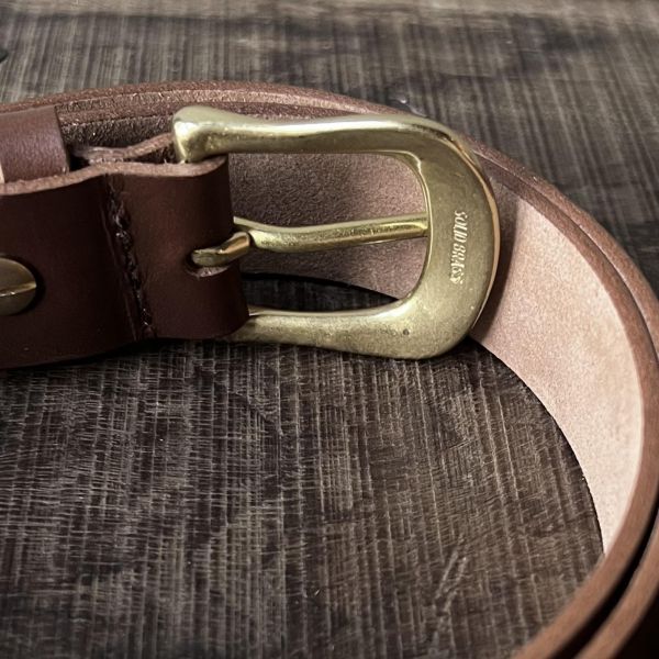 3.0cm好耐皮帶-雪茄 