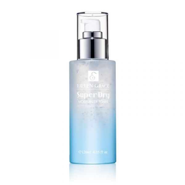 Eileen Grace Super Dry Moisturizer Toner 120ml 神經醯胺頂級保濕成分、果凍型化妝水、肌膚水分完美封鎖、醫美等級補水配方