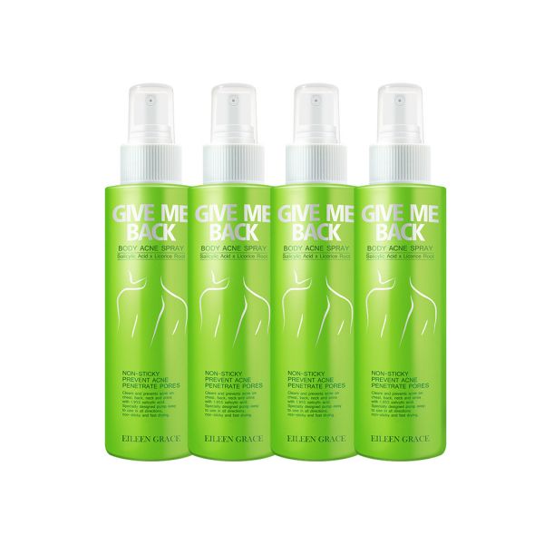 Body Acne Spray Kit/ 4pcs, 