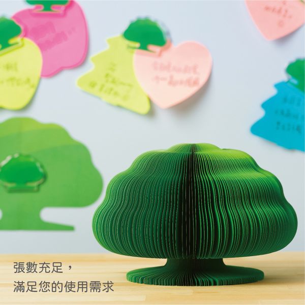 國泰人壽-授權大樹立體便條本(20本/箱) 