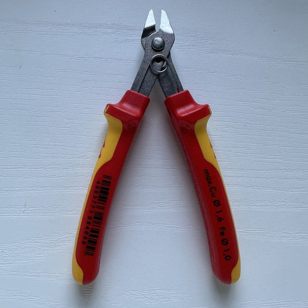 Knipex 78 06 125 VDE絕緣電子鉗 Knipex 78 06 125 VDE絕緣電子鉗
