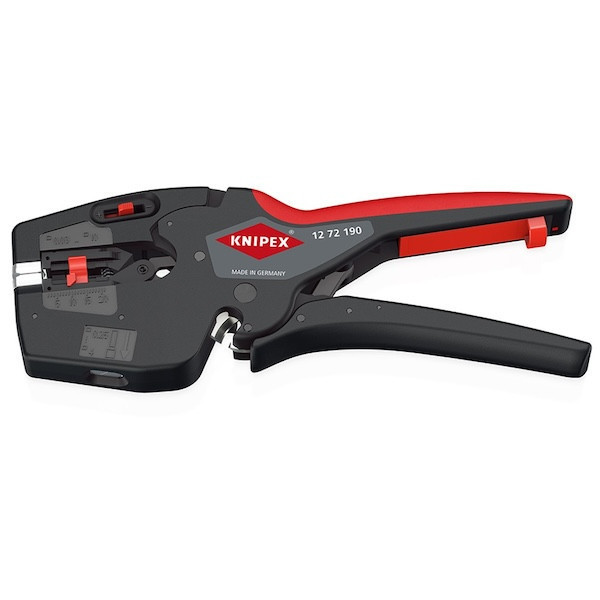 預購10月中到貨 Knipex 12 72 190NexStrip  多功能剝線壓接鉗 Knipex 12 52 195