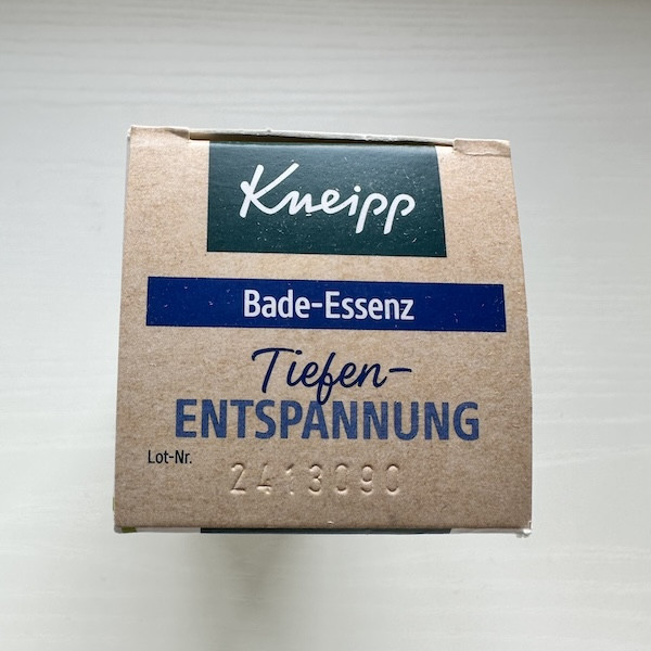 Kneipp 深度放鬆泡澡精油100ml 德國 Kneipp 泡澡精油