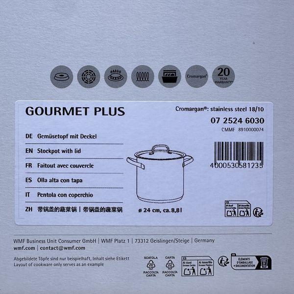 WMF Gourmet Plus 雙耳湯鍋含蓋 24公分 8.8L WMF Gourmet Plus 雙耳湯鍋 24公分