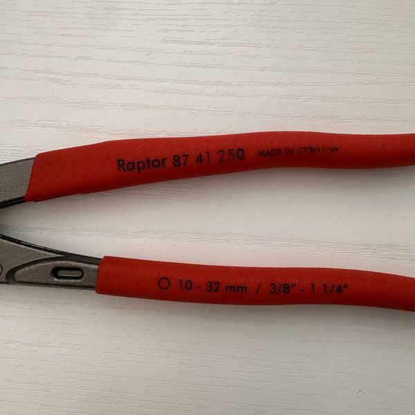 Knipex 87 41 250 水管鉗 鷹嘴鉗 10吋 Knipex 87 41 250