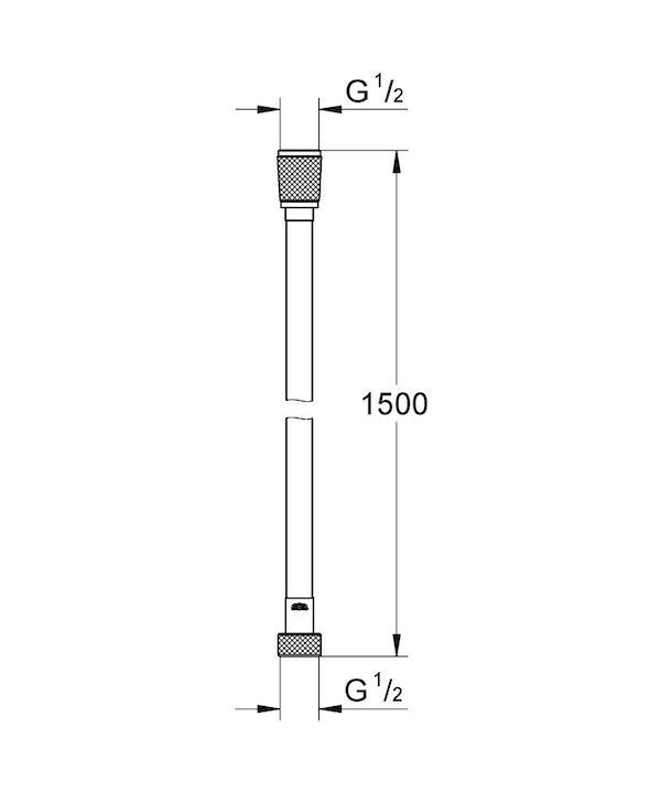 預購 Grohe Silverflex twiststop 新款 不打結軟管1500mm Grohe Silverflex  twiststop 不打結軟管