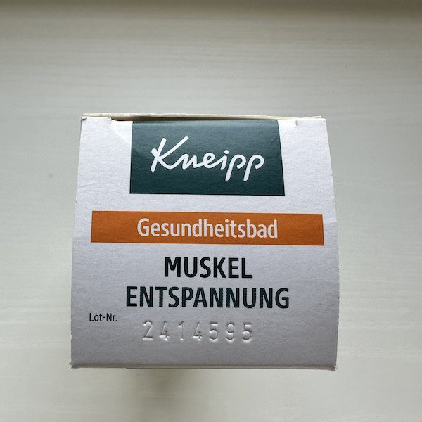 Kneipp 山金車泡澡精油100ml 德國 Kneipp 泡澡精油