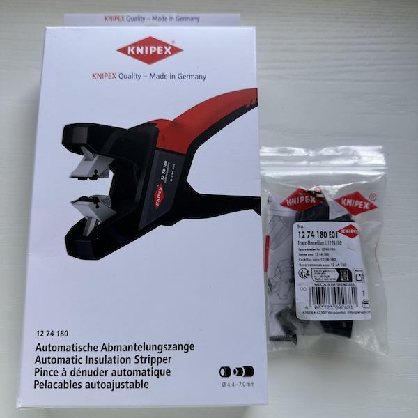 Knipex 12 74 180 新款 自動剝線鉗 Knipex 12 74 180 新款 自動剝線鉗