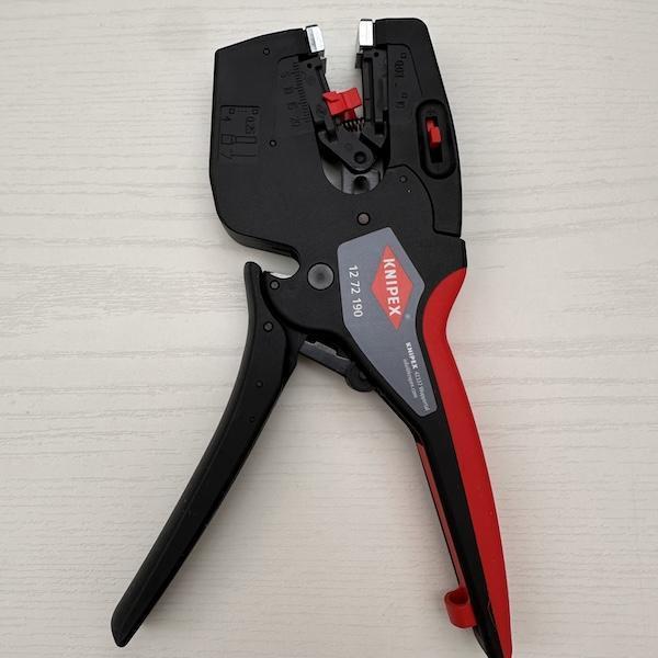 Knipex 12 72 190 NexStrip 多功能剝線壓接鉗 Knipex 12 72 190 NexStrip  多功能剝線壓接鉗