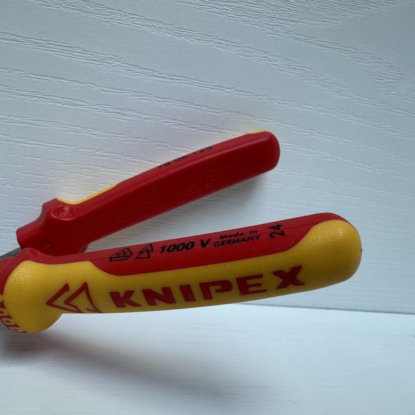 Knipex 78 06 125 VDE絕緣電子鉗 Knipex 78 06 125 VDE絕緣電子鉗