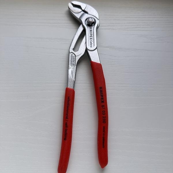 Knipex 87 03 250 Cobra 水管鉗 高科技水泵鉗 Knipex 87 03 250