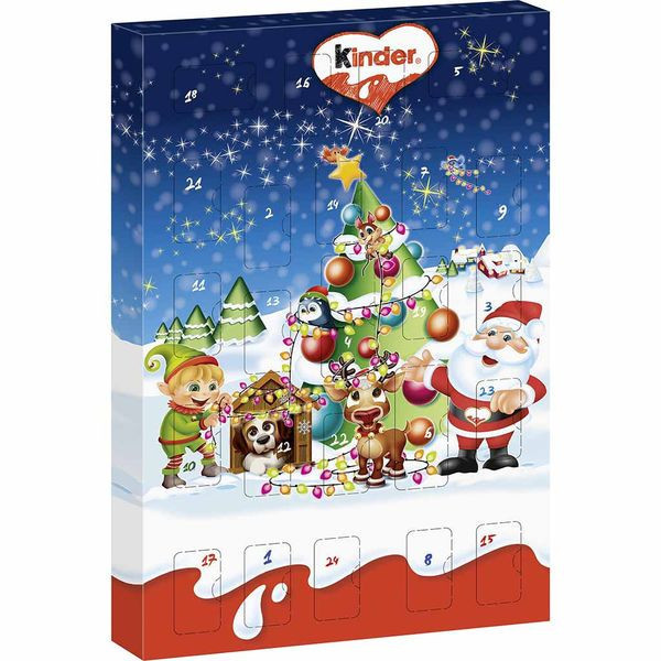 kinder 2025年降臨曆 保存期限2026.4月 kinder Mini Mix 降臨曆