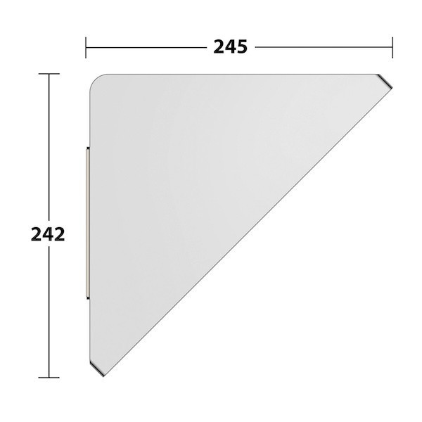 Keuco EDITION 400 三角浴室置物架 德國 Keuco EDITION 400 三角浴室置物架