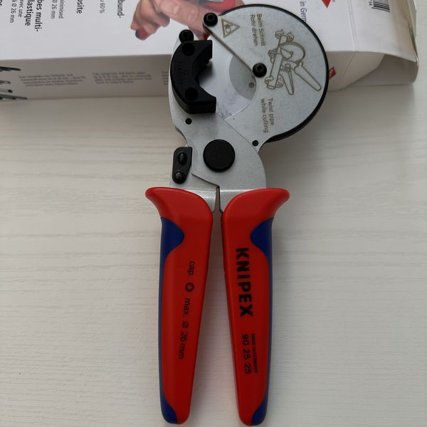 Knipex 90 25 25 複合切管器 鍍鉻 Knipex 90 25 25 複合切管器