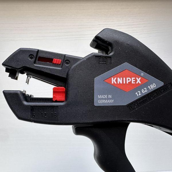 預購3月中到貨 Knipex 12 62 180 新款 ComStrip 剝線鉗 Knipex 12 62 180 剝線鉗
