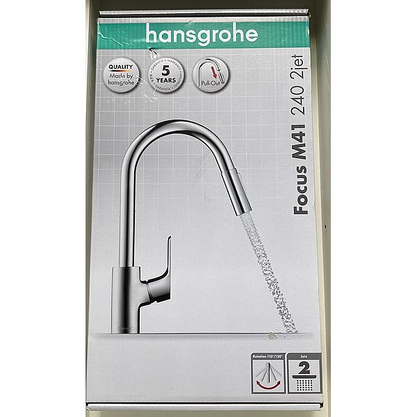 Hansgrohe Focus M41 兩段出水 伸縮廚房龍頭 Hansgrohe Focus M41 兩段出水 伸縮廚房龍頭