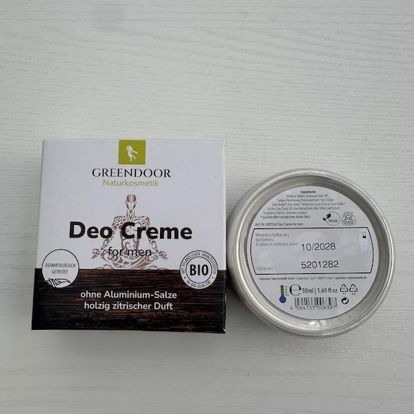 Greendoor 男士體香膏 保存期限2028.10月 greendoor Deo Creme 體香膏