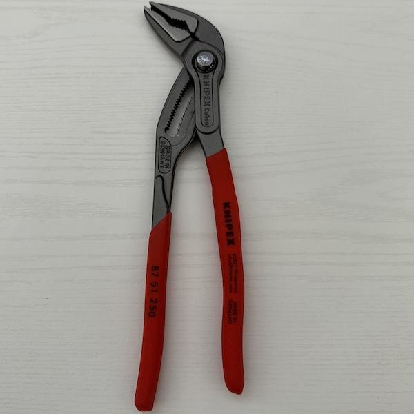 Knipex 87 51 250 Cobra ES 超薄水管鉗 10吋 Knipex 87 51 250 Cobra ES 超薄水管鉗 10吋