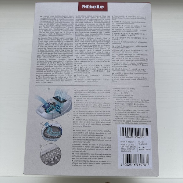 Miele GN HyClean Pure 吸塵器集塵袋 Miele GN HyClean 集塵袋