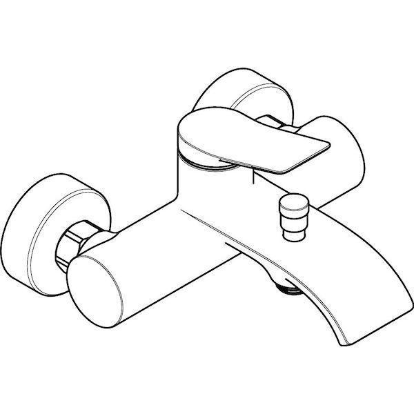 Hansgrohe Vivenis 霧黑色 淋浴 / 浴缸龍頭 Hansgrohe Vivenis 霧黑色淋浴龍頭