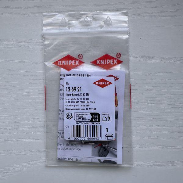 預購3月中到貨 Knipex 12 62 180 新款 ComStrip 剝線鉗 Knipex 12 62 180 剝線鉗